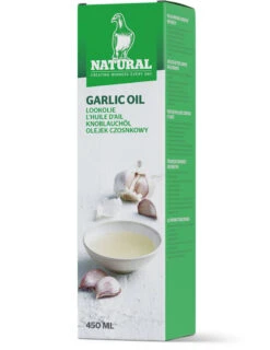 Natural Knoblauchöl 450ml -Optimal Heimtierbedarf Geschäft 201070 natural garlic oil 450ml box he02