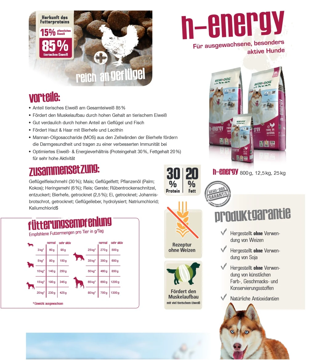 Bewi Dog H-Energy 25kg 6 Bewi Dog H-Energy 25kg - Image 4