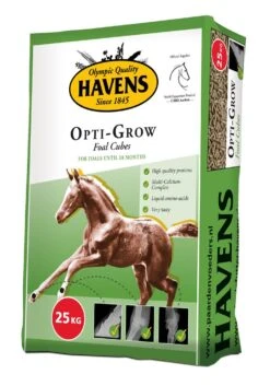Havens Opti-Grow - Fohlen Aufzucht 25kg -Optimal Heimtierbedarf Geschäft opti grow nieuw
